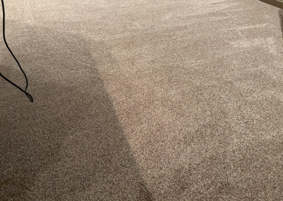 Completed carpet stretching work by YesSir Services