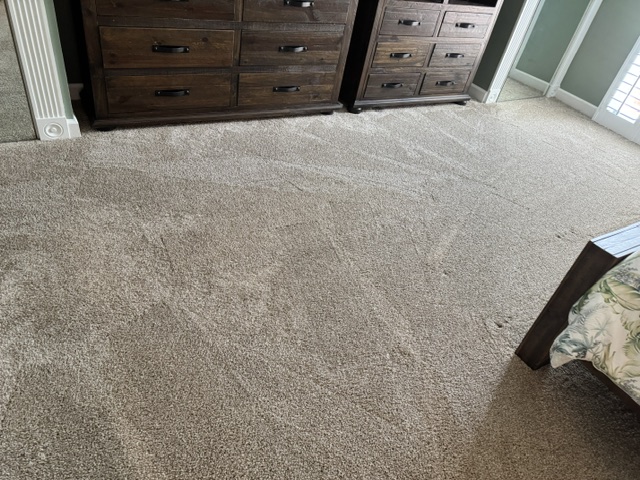 YesSir Services carpet stretching repair and cleaning project